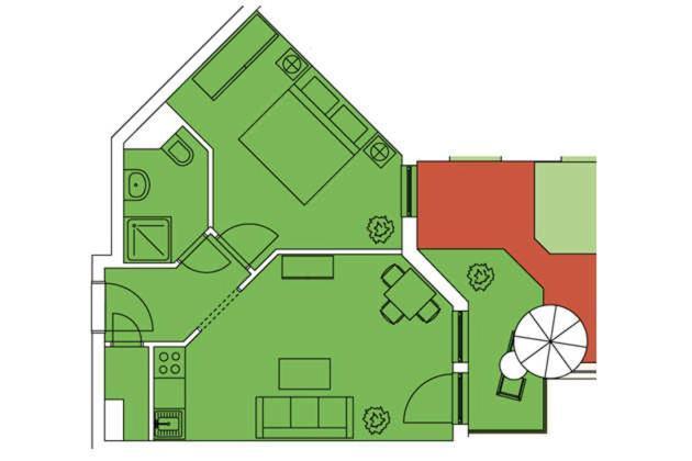 Haus Meeresblick - Ferienwohnung Strandnah A 1.07 Baabe Luaran gambar